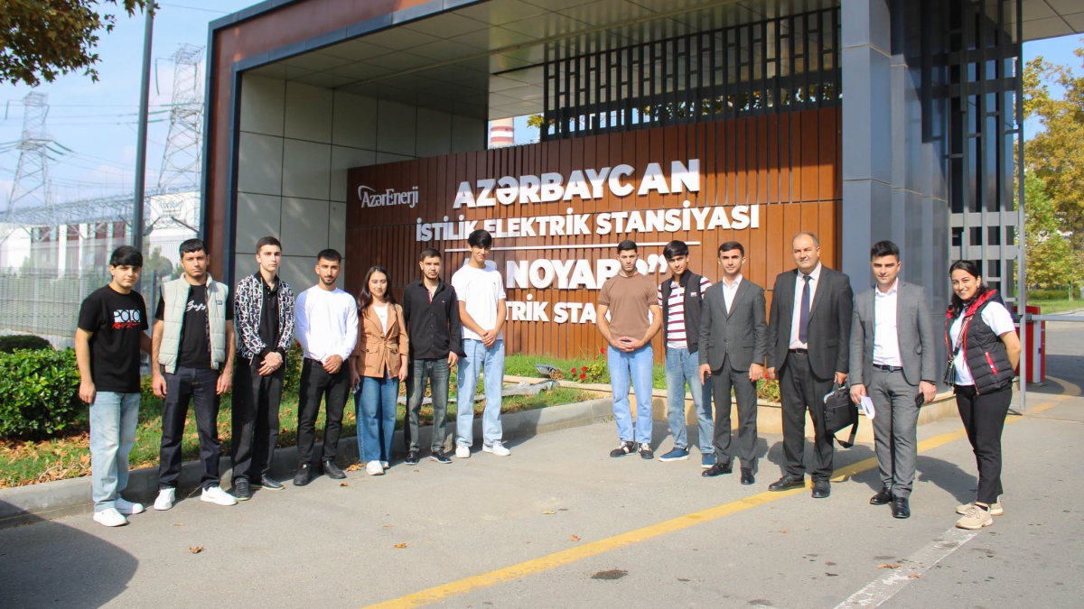 MDU tələbələri “Azərbaycan İES”də istehsalat prosesi ilə tanış olublar