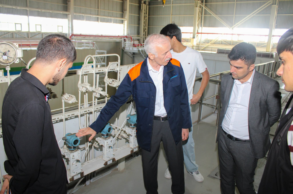 MDU tələbələri “Azərbaycan İES”də istehsalat prosesi ilə tanış olublar