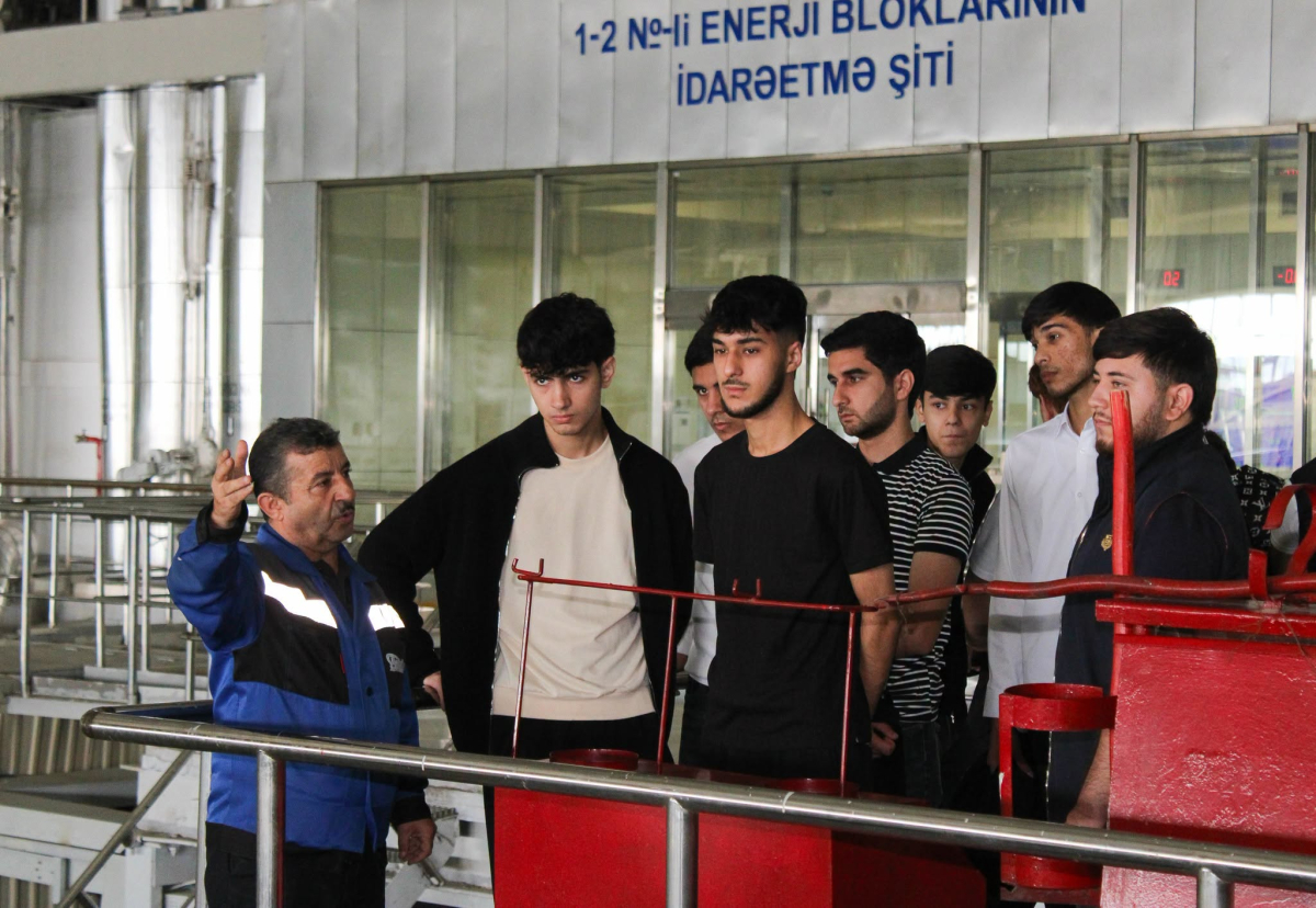 MDU tələbələri “Azərbaycan İES”də istehsalat prosesi ilə tanış olublar