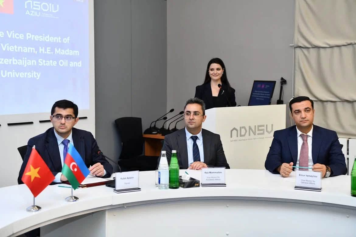 Vyetnamın vitse-prezidenti ADNSU-da olub