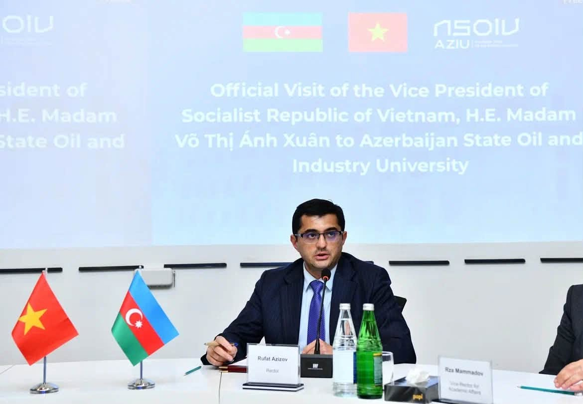 Vyetnamın vitse-prezidenti ADNSU-da olub