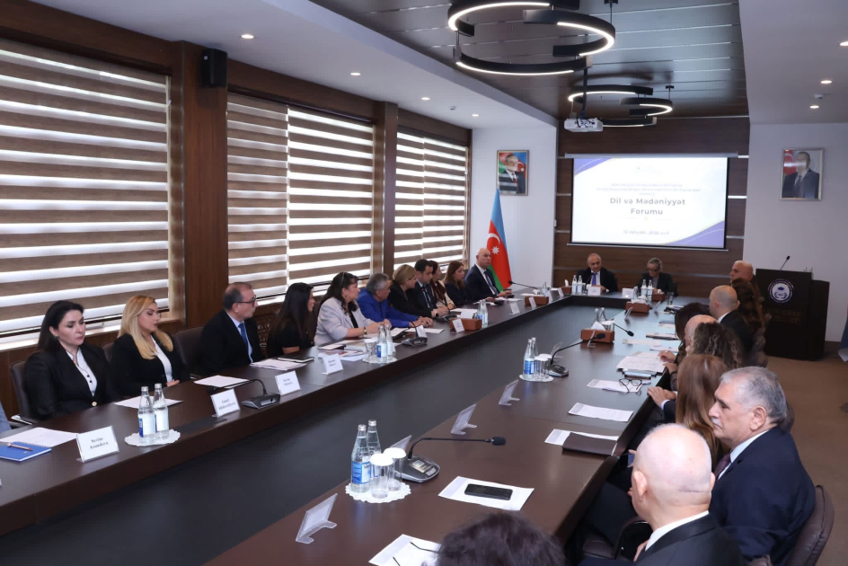 BSU-da “Dil və mədəniyyət” forumu keçirilib