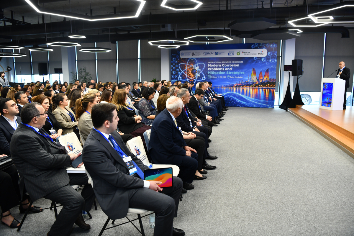 “SABAH.city”də korroziya problemlərinə həsr olunmuş beynəlxalq konfrans keçirilir