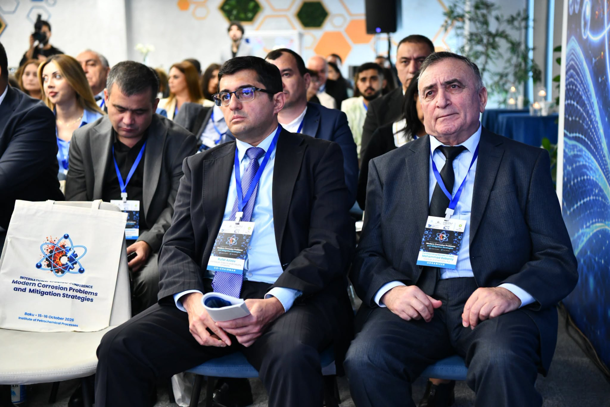 “SABAH.city”də korroziya problemlərinə həsr olunmuş beynəlxalq konfrans keçirilir