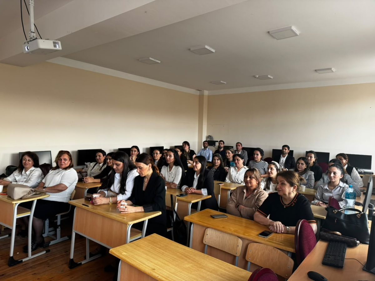 Müəllimlər üçün vergi və maliyyə savadlılığı mövzusunda seminarlar keçirilib