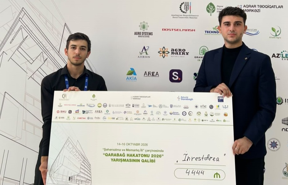BMU tələbələri “Qarabağ Hakatonu 2026”nın qalibi olublar