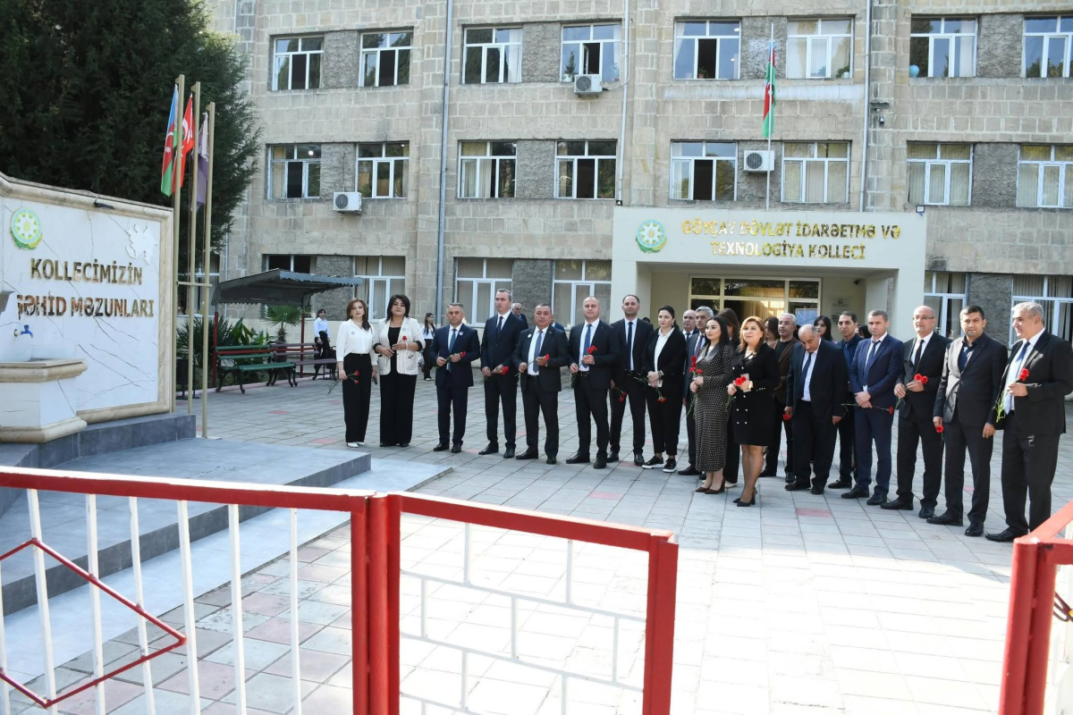 Göyçay Dövlət İdarəetmə və Texnologiya Kollecinin 80 illik yubileyi qeyd olunub