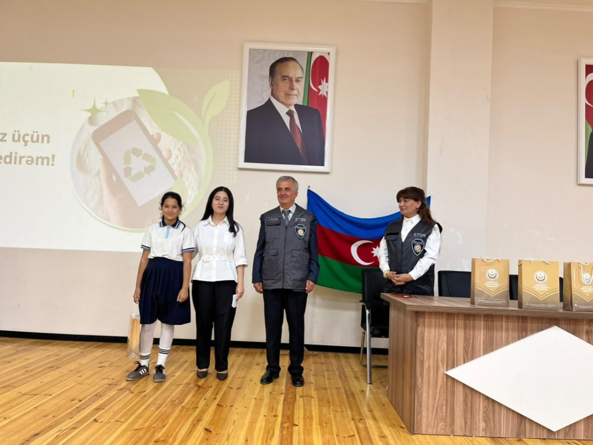 ADPU tələbəsi və məzununun ekoloji layihəsi Ağsu və Göyçayda təqdim olunub