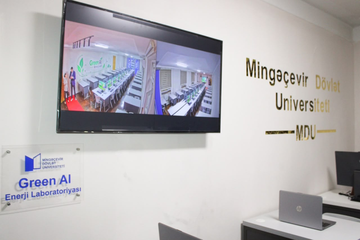 MDU-da regionun ilk “GreenAI” laboratoriyası yaradılıb