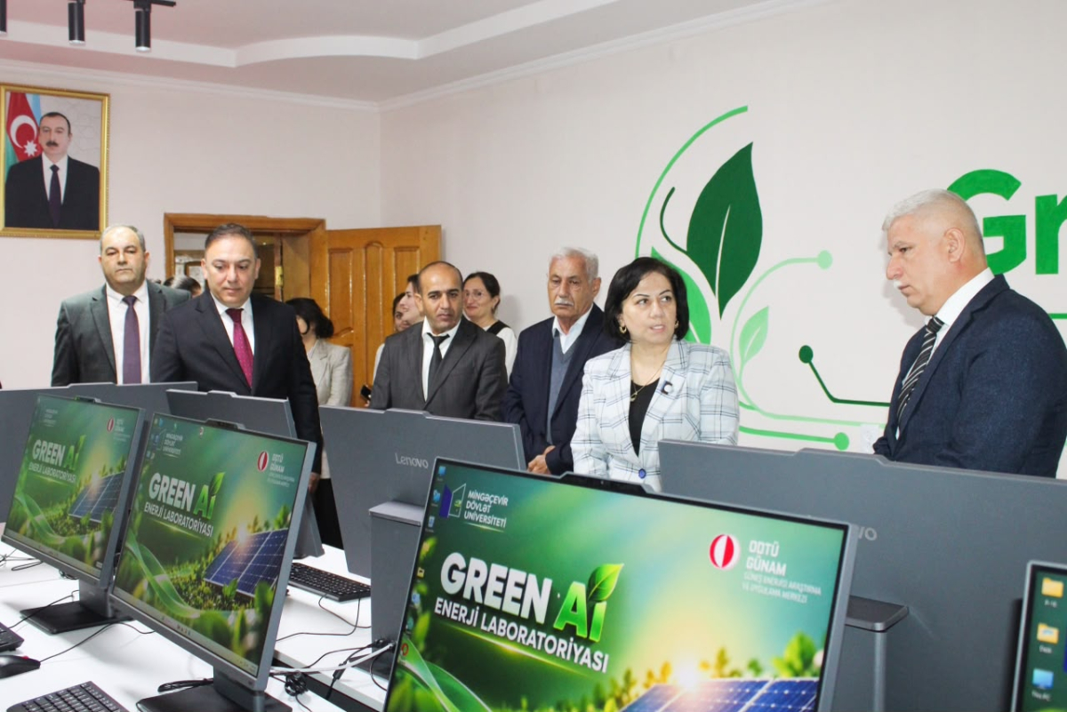 MDU-da regionun ilk “GreenAI” laboratoriyası yaradılıb