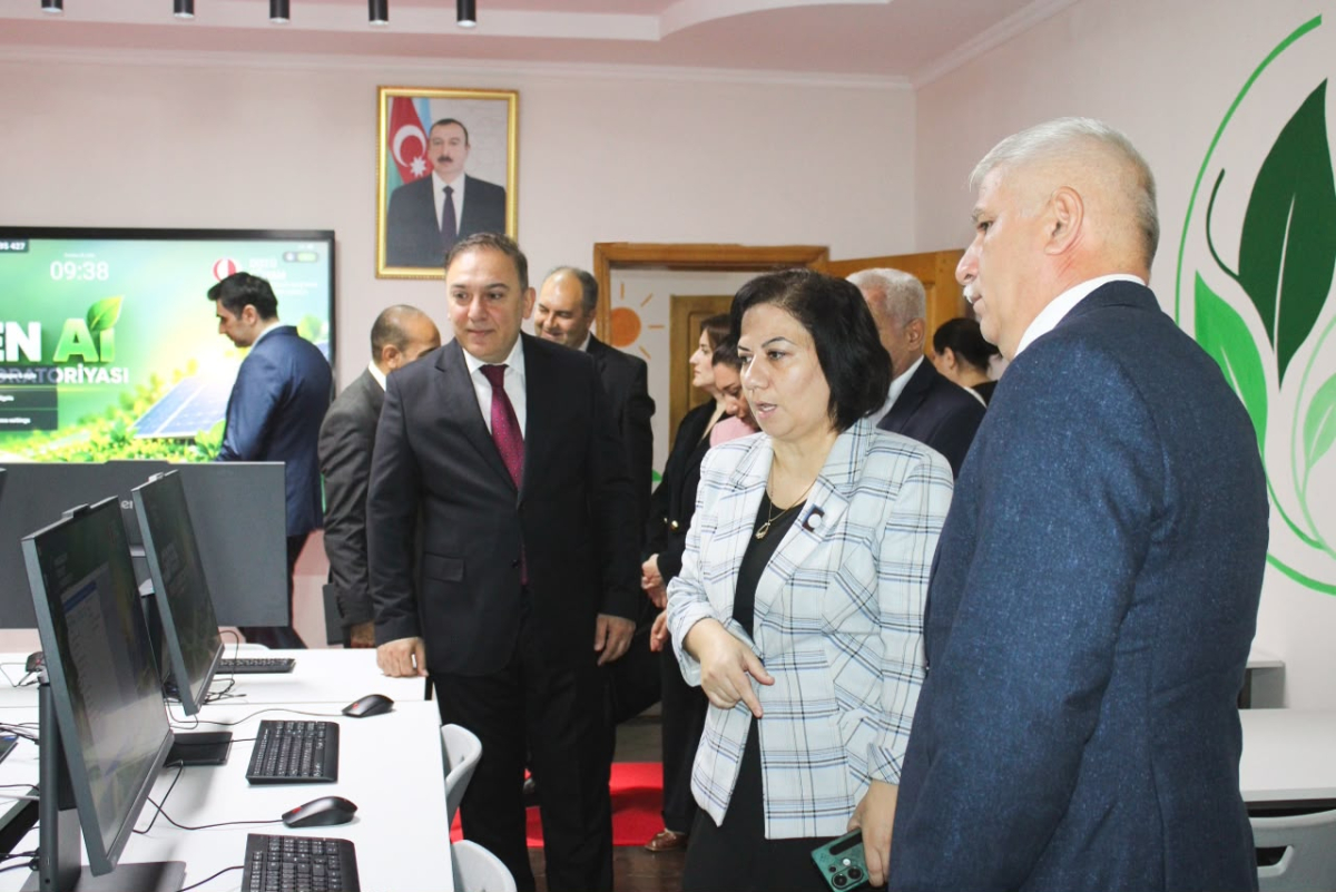 MDU-da regionun ilk “GreenAI” laboratoriyası yaradılıb