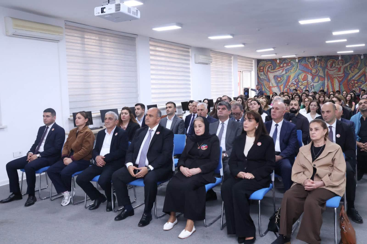 BSU-da şəhid məzun Nicat Şükürlünün adını daşıyan auditoriya açılıb