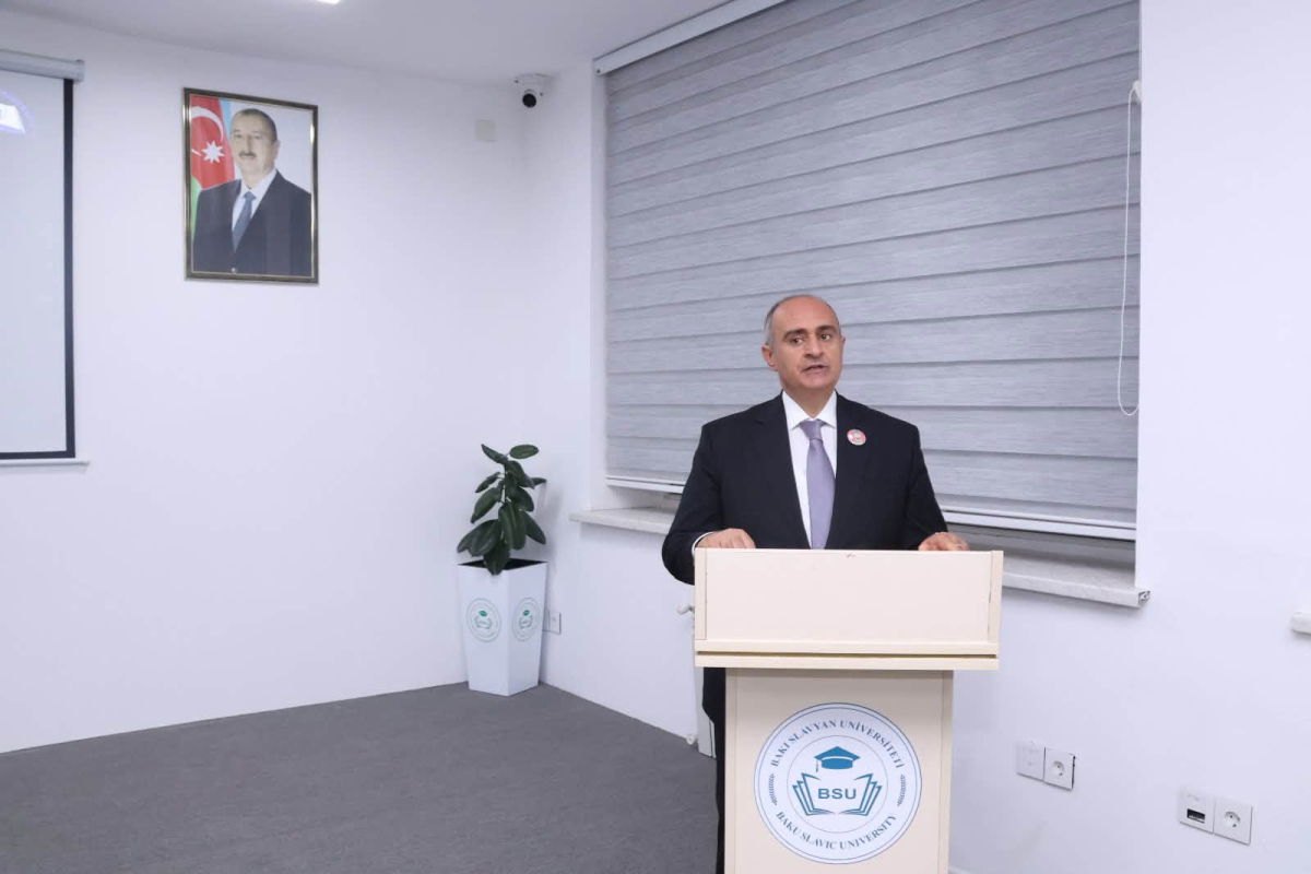 BSU-da şəhid məzun Nicat Şükürlünün adını daşıyan auditoriya açılıb