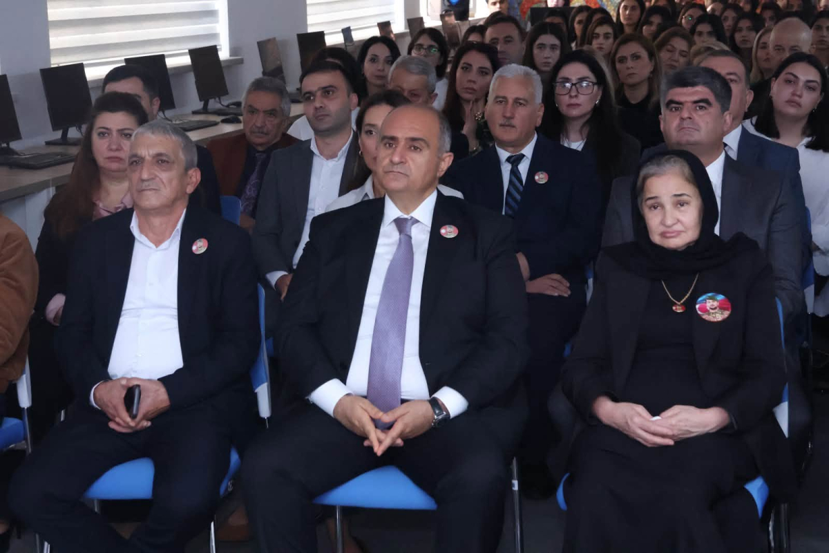 BSU-da şəhid məzun Nicat Şükürlünün adını daşıyan auditoriya açılıb