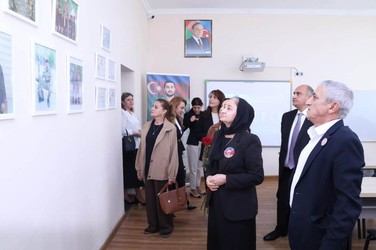 BSU-da şəhid məzun Nicat Şükürlünün adını daşıyan auditoriya açılıb