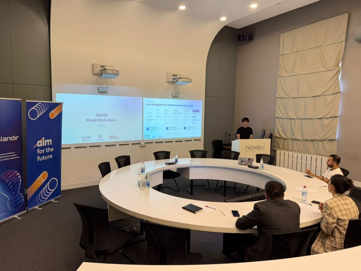 ADNSU-da “Pre-Demo Day” tədbiri keçirilib