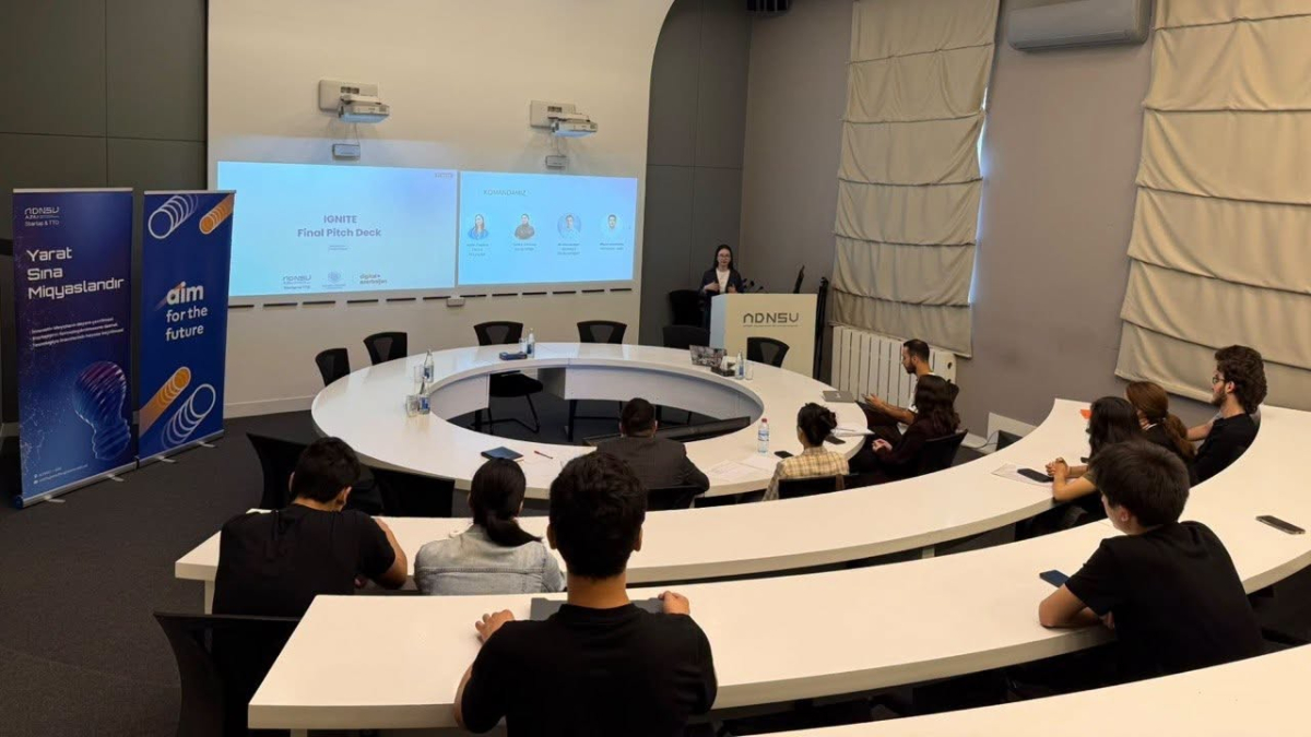 ADNSU-da “Pre-Demo Day” tədbiri keçirilib