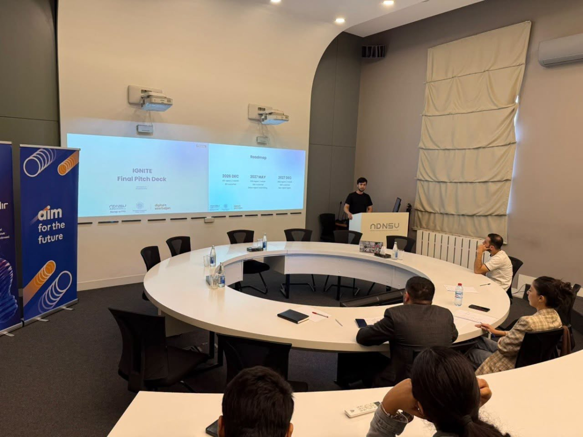 ADNSU-da “Pre-Demo Day” tədbiri keçirilib