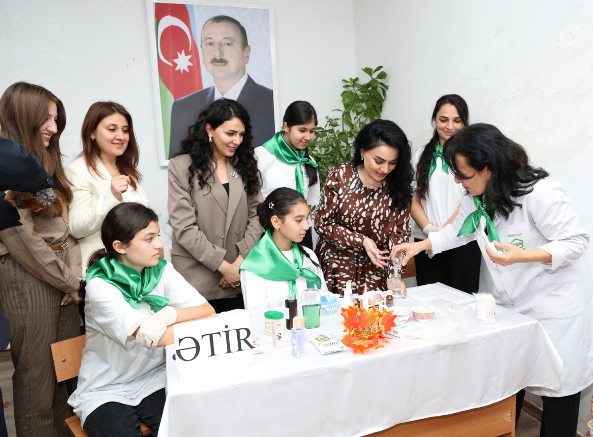 Məktəblilər üçün ekoloji mövzuda master-klas keçirilib