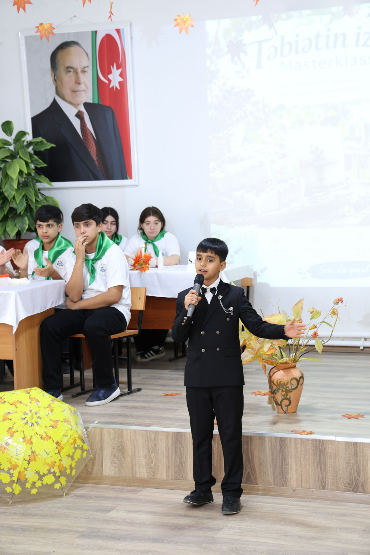 Məktəblilər üçün ekoloji mövzuda master-klas keçirilib