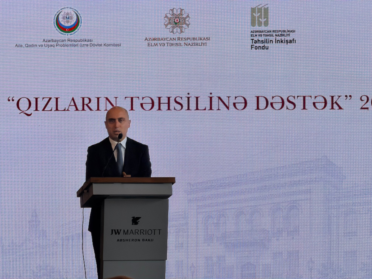 Emin Əmrullayev: Qızların təhsilinə qoyulan investisiya cəmiyyətin tərəqqisinə imkan verir 
