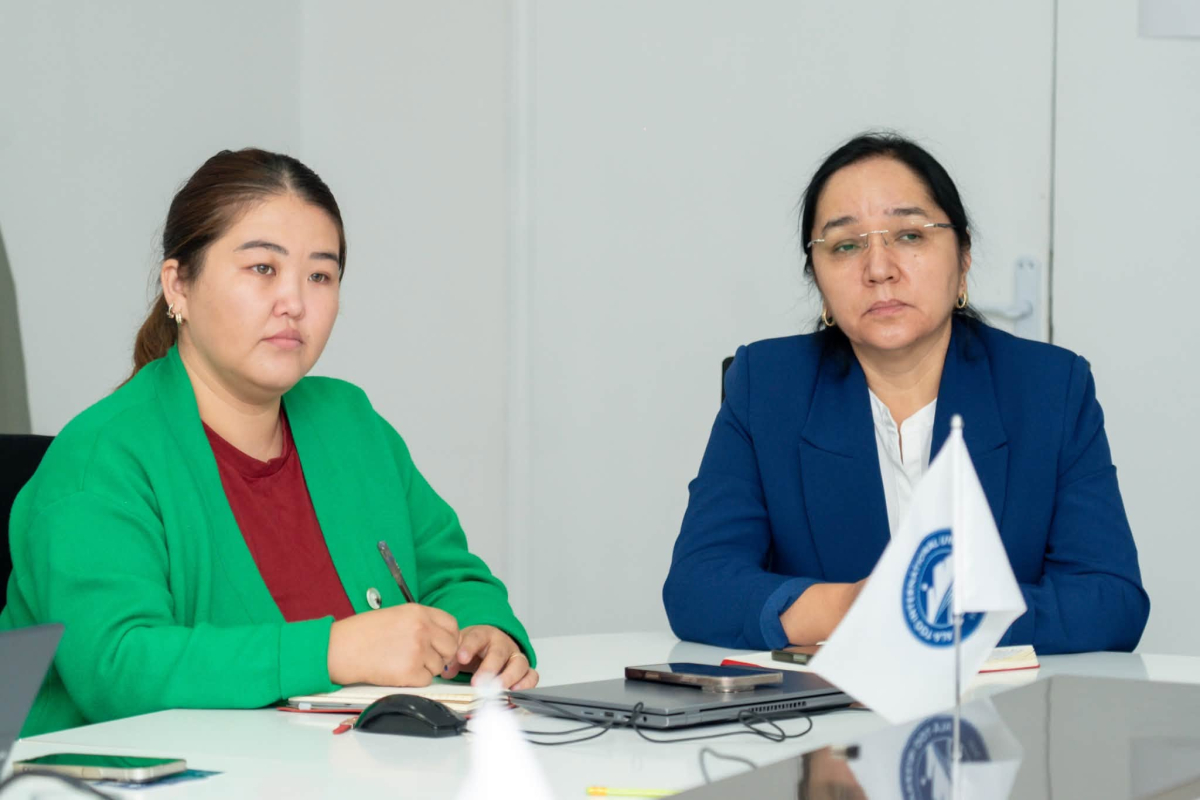 ADNSU nümayəndələri Ala-Too Universitetinin rəhbərliyi ilə görüşüblər