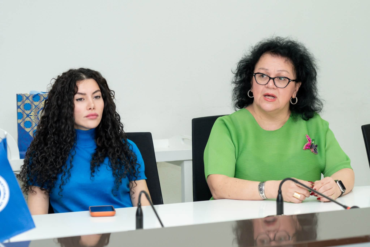 ADNSU nümayəndələri Ala-Too Universitetinin rəhbərliyi ilə görüşüblər