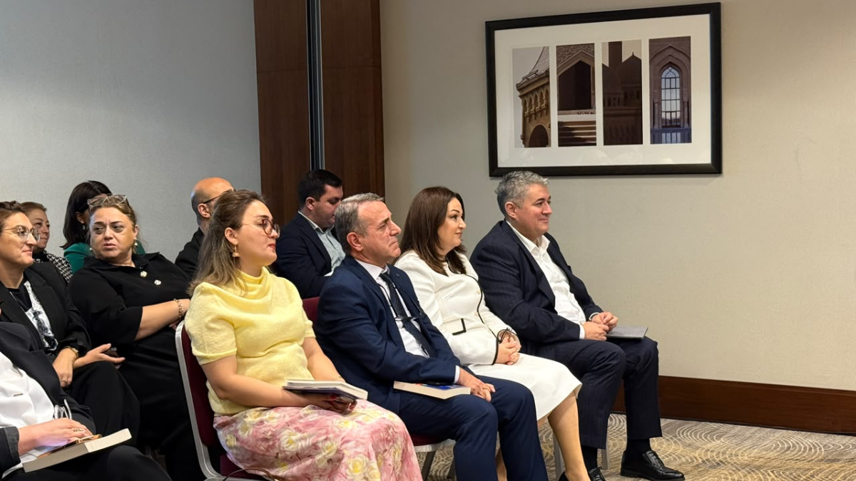 “Bağçam: kompleks uşaq inkişafı modeli” kitabının təqdimatı keçirilib