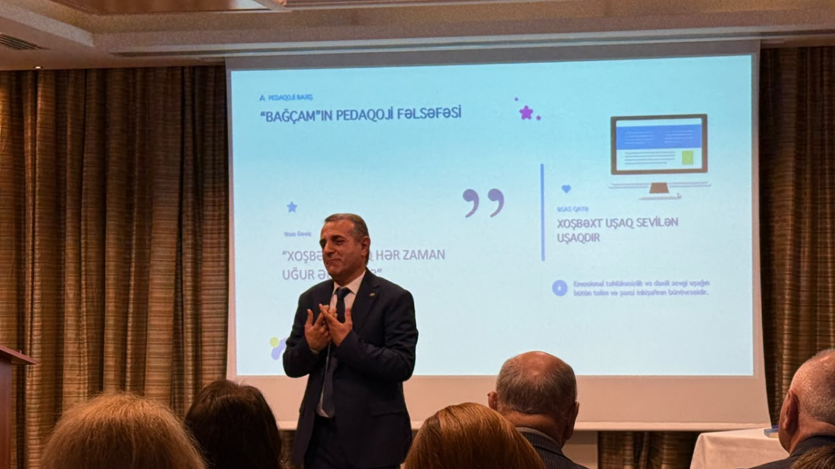 “Bağçam: kompleks uşaq inkişafı modeli” kitabının təqdimatı keçirilib