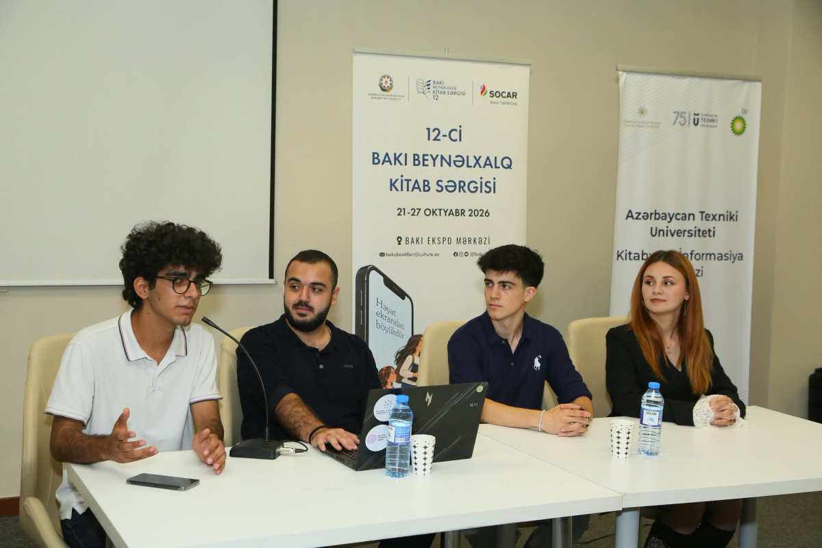 AzTU-nun “BookLoop” platforması Bakı Beynəlxalq Kitab Sərgisində təqdim olunub