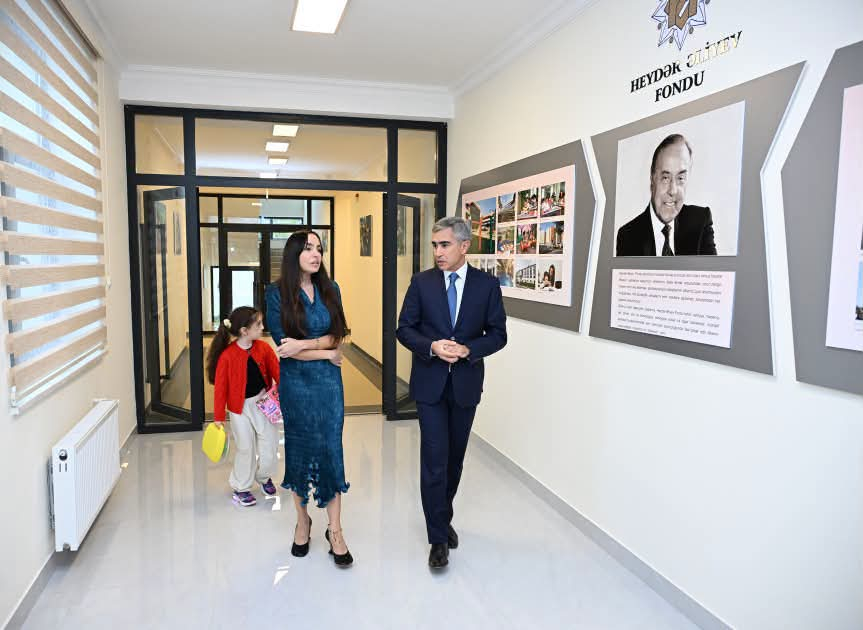 Şamaxı şəhərində Xınıslı körpələr evi-uşaq bağçasının açılışı olub