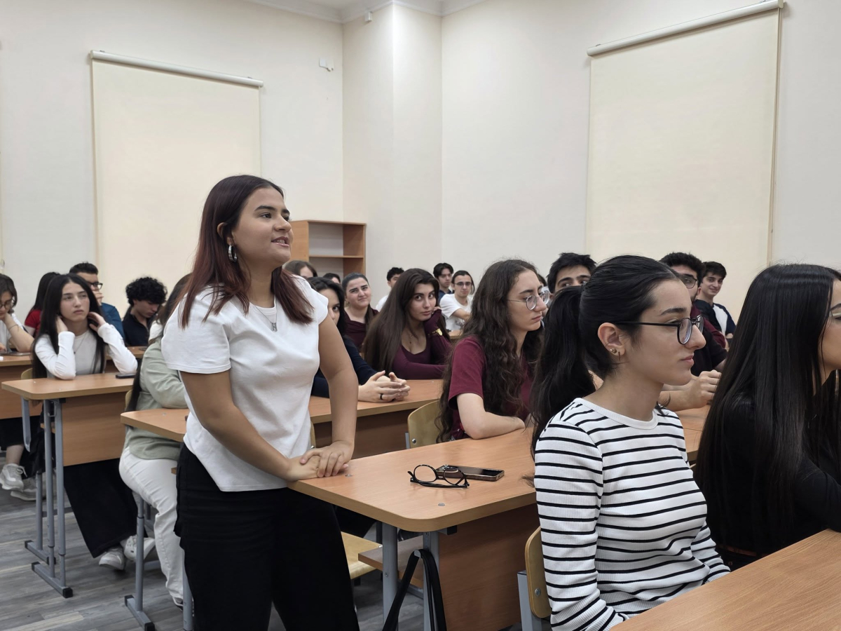 Oksford universitetinin məzunu, gənc mütəxəssis TAU tələbələrinə seminar keçib
