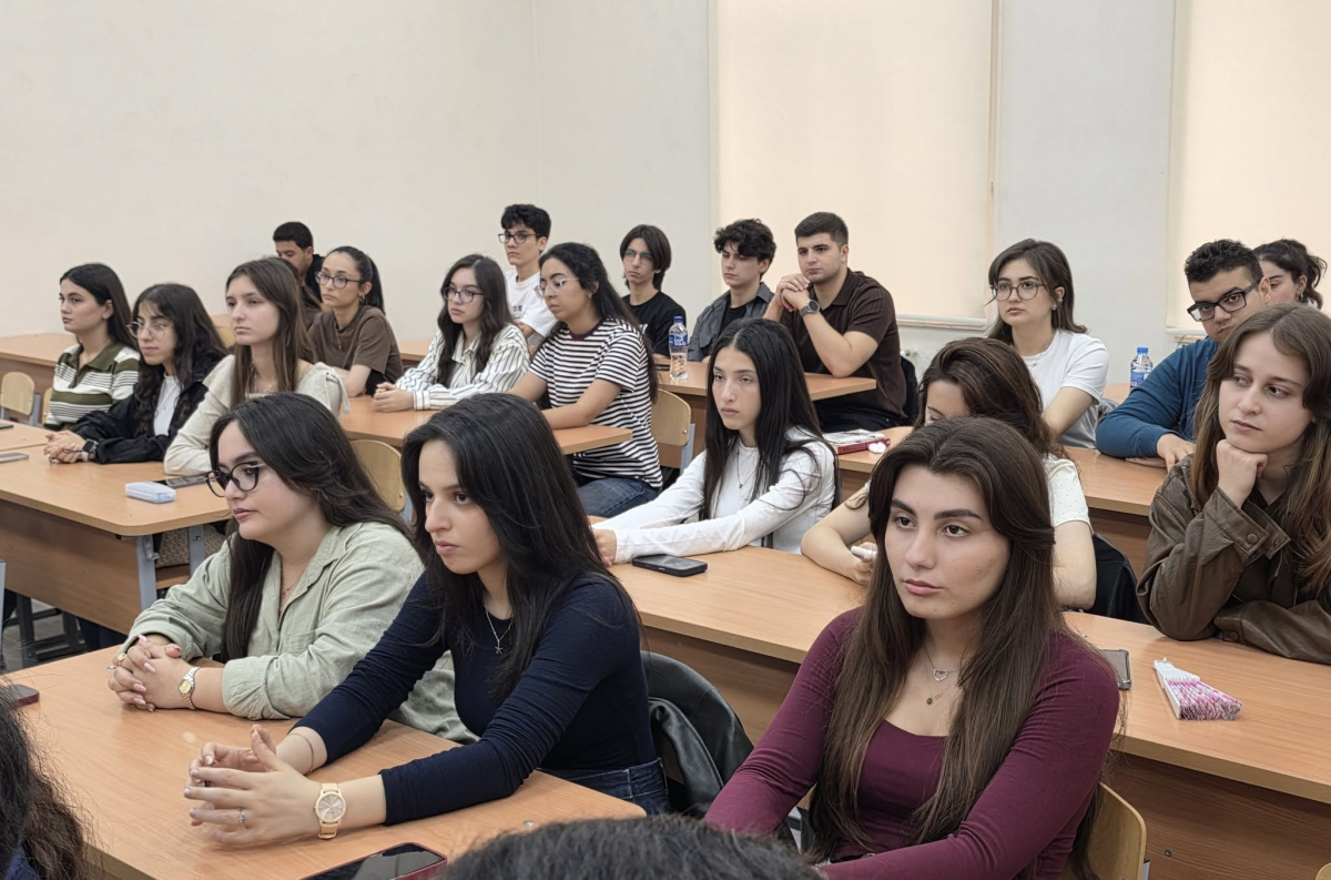 Oksford universitetinin məzunu, gənc mütəxəssis TAU tələbələrinə seminar keçib