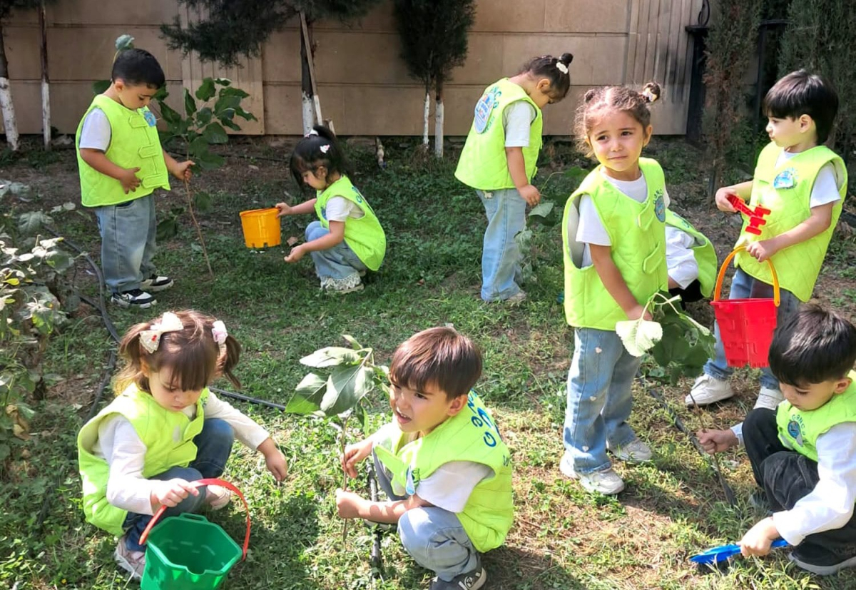 Bağçalarda yeni inkişafetdirici layihəyə start verilib