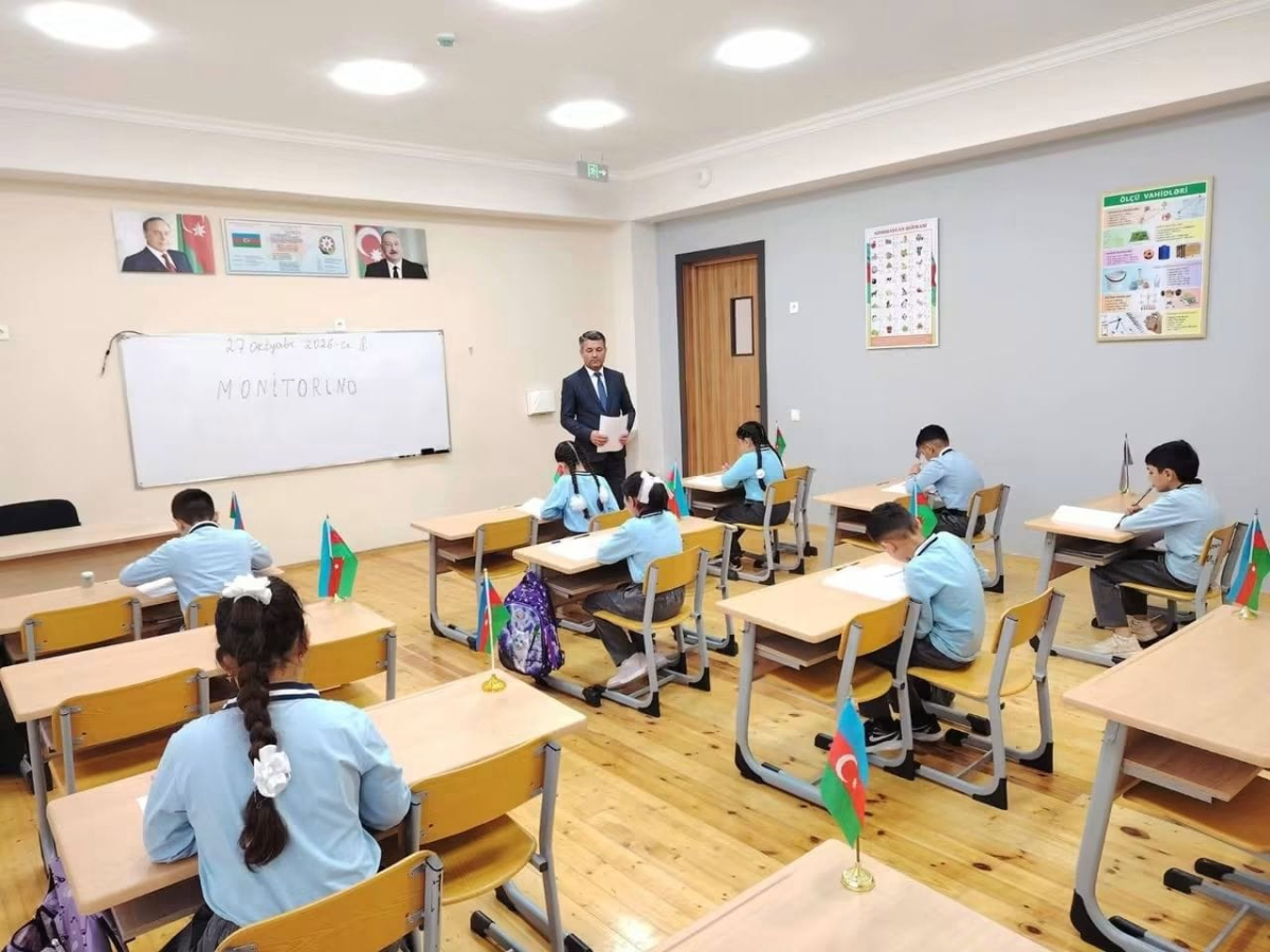 İşğaldan azad olunmuş ərazilərdə fəaliyyət göstərən ümumi təhsil müəssisələrində monitorinqlər keçirilir