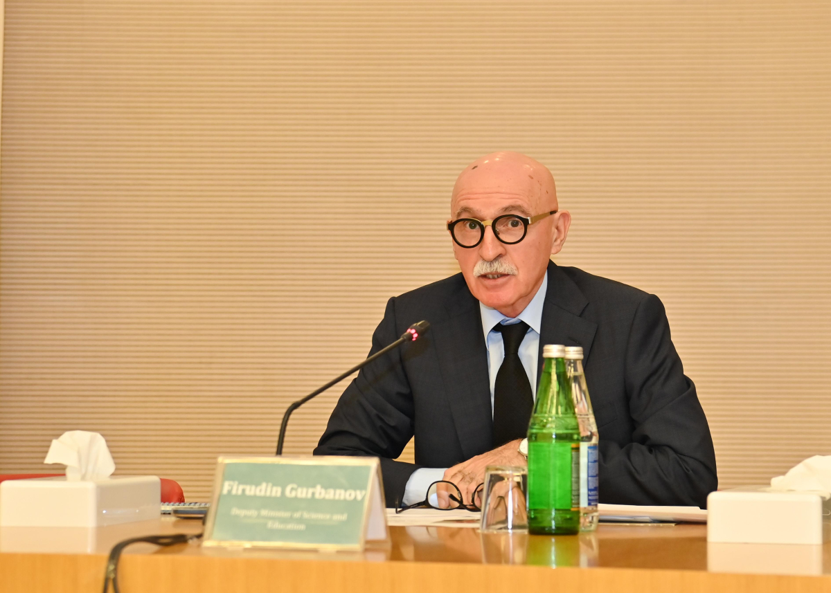 Firudin Qurbanov: Mədəniyyətlərarası dialoqun inkişafında təhsilin rolu mühümdür