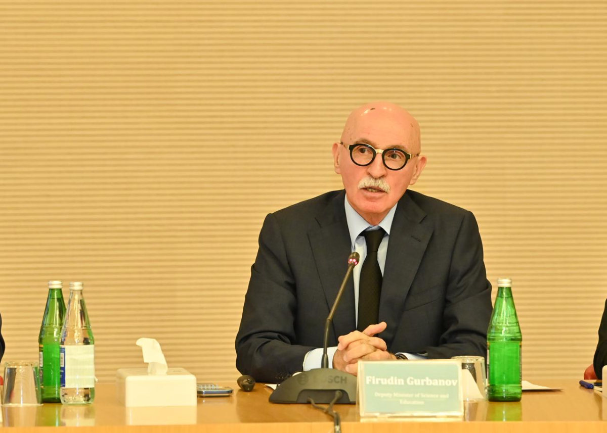 Firudin Qurbanov: Elm, təhsil sülhün təminində mühüm vasitədir