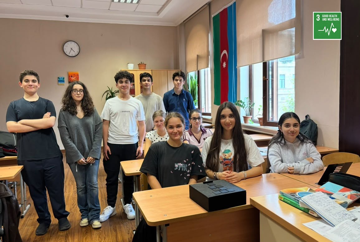 Məktəblilər uşaqların ayaq sağlamlığı üçün ağıllı cihaz hazırlayıb