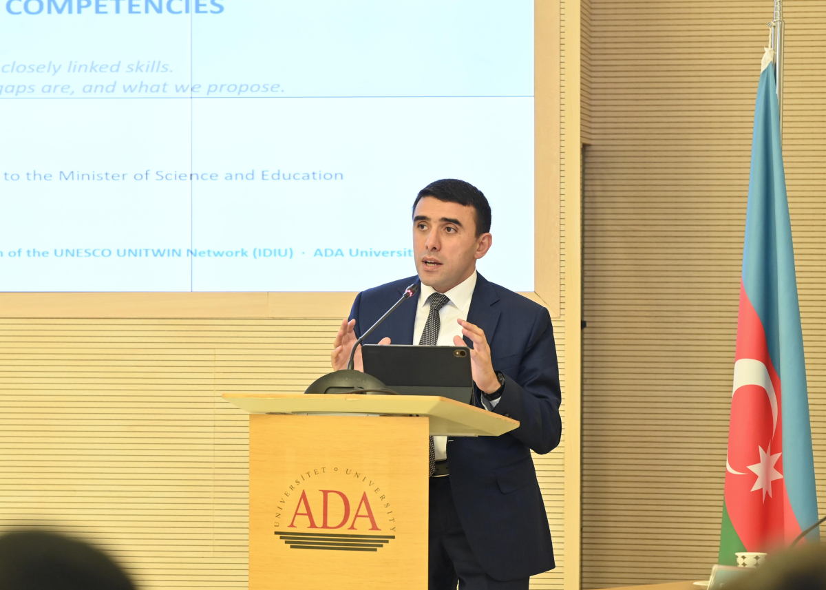 ADA-da mədəniyyətlərarası dialoq, təhsil və rəqəmsal transformasiya mövzusunda sessiya keçirilib