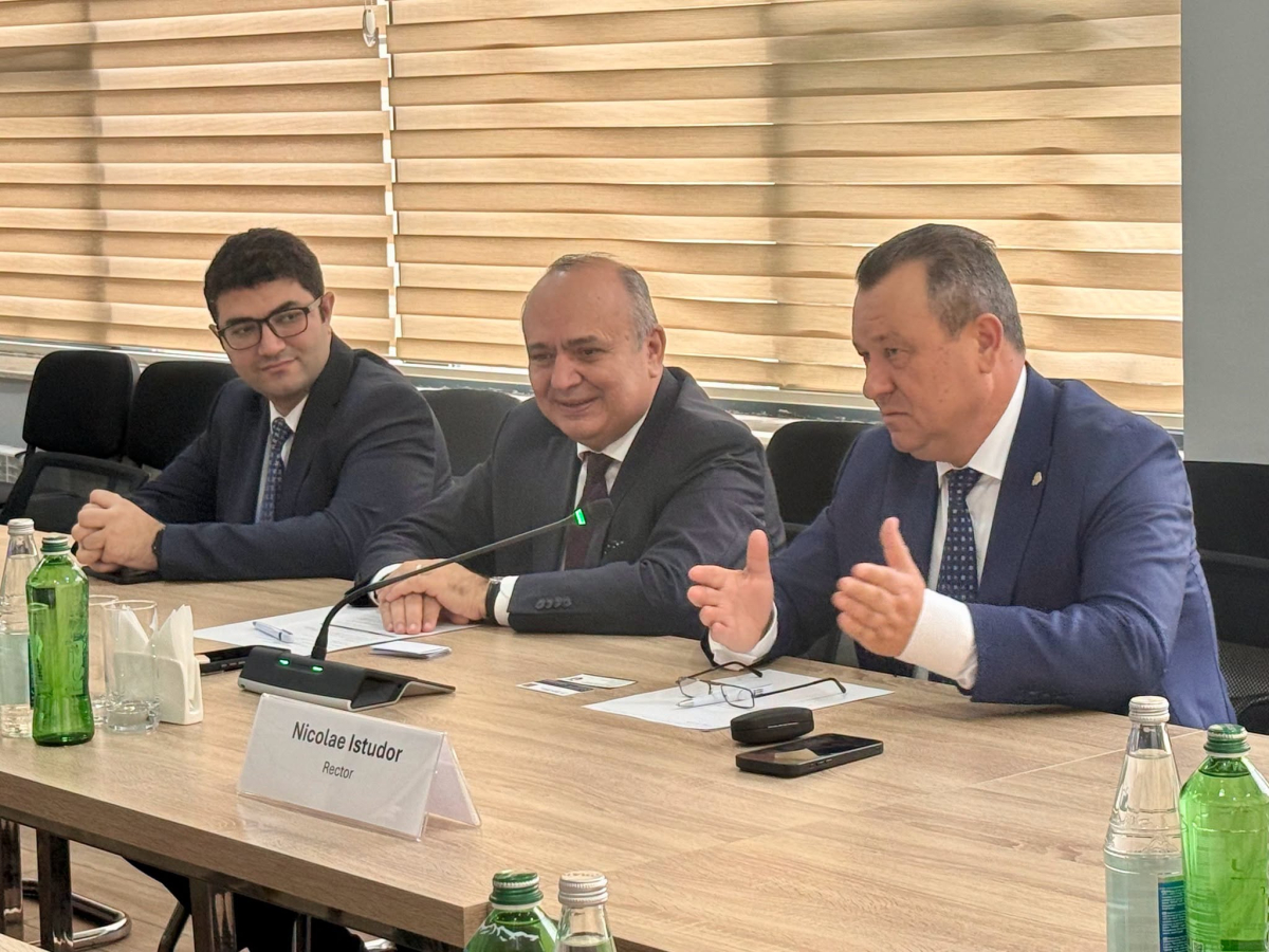Rumıniya İqtisadi Elmlər Akademiyasının rektoru AzTU-da olub