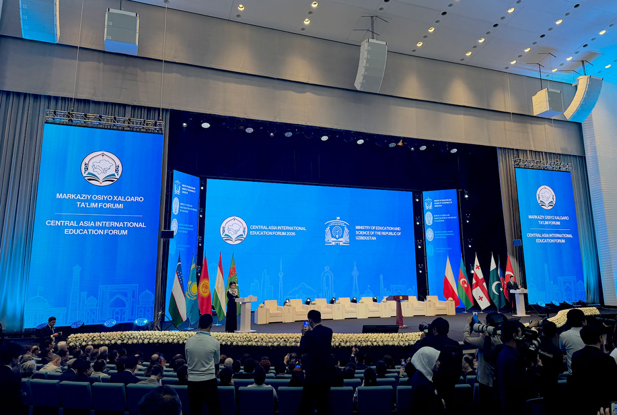 Elm və Təhsil Nazirliyi Mərkəzi Asiya Beynəlxalq Təhsil Forumunda iştirak edib