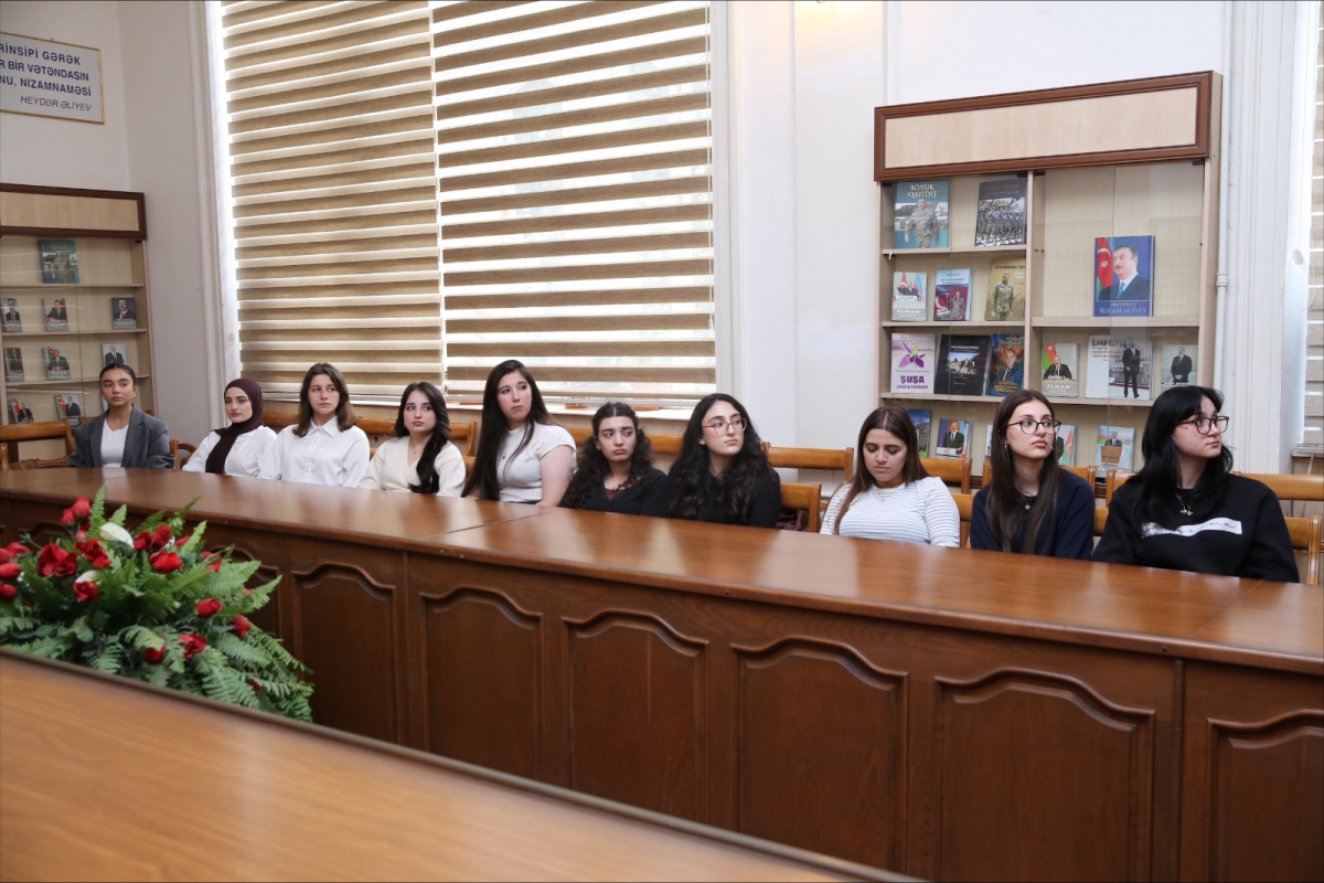 ADPU tələbələri üçün narkomaniyaya qarşı maarifləndirici görüş keçirilib