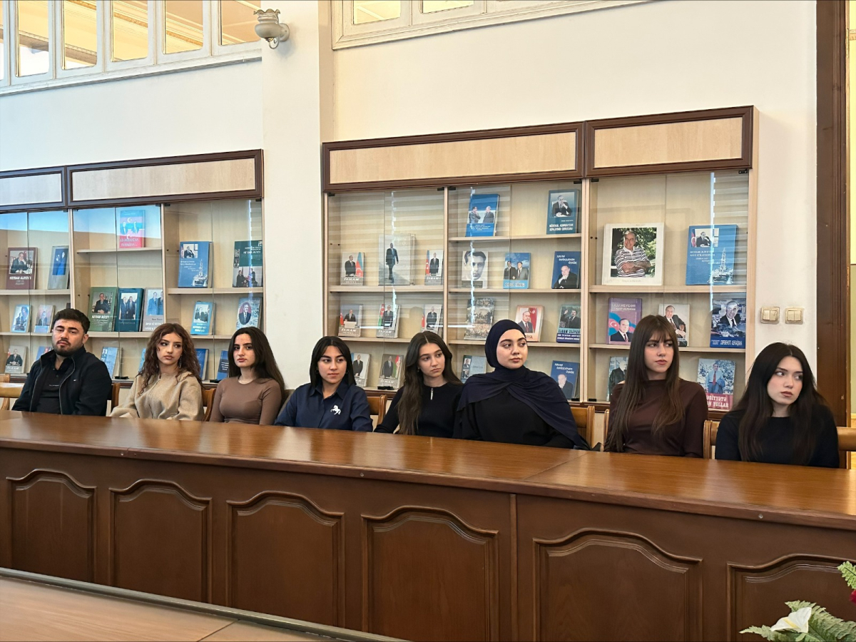 ADPU tələbələri üçün narkomaniyaya qarşı maarifləndirici görüş keçirilib